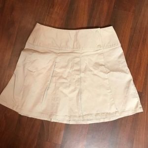 Cato Plus Size Tan Khaki Short Skirt 16